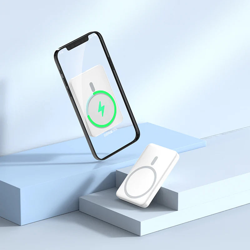 5000mAh MagSafe Wireless Power Bank – (12% OFF) - Hiprotech