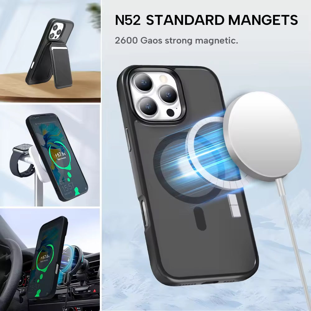 Premium Magsafe Case with Metal Camera Ring Special - Hiprotech