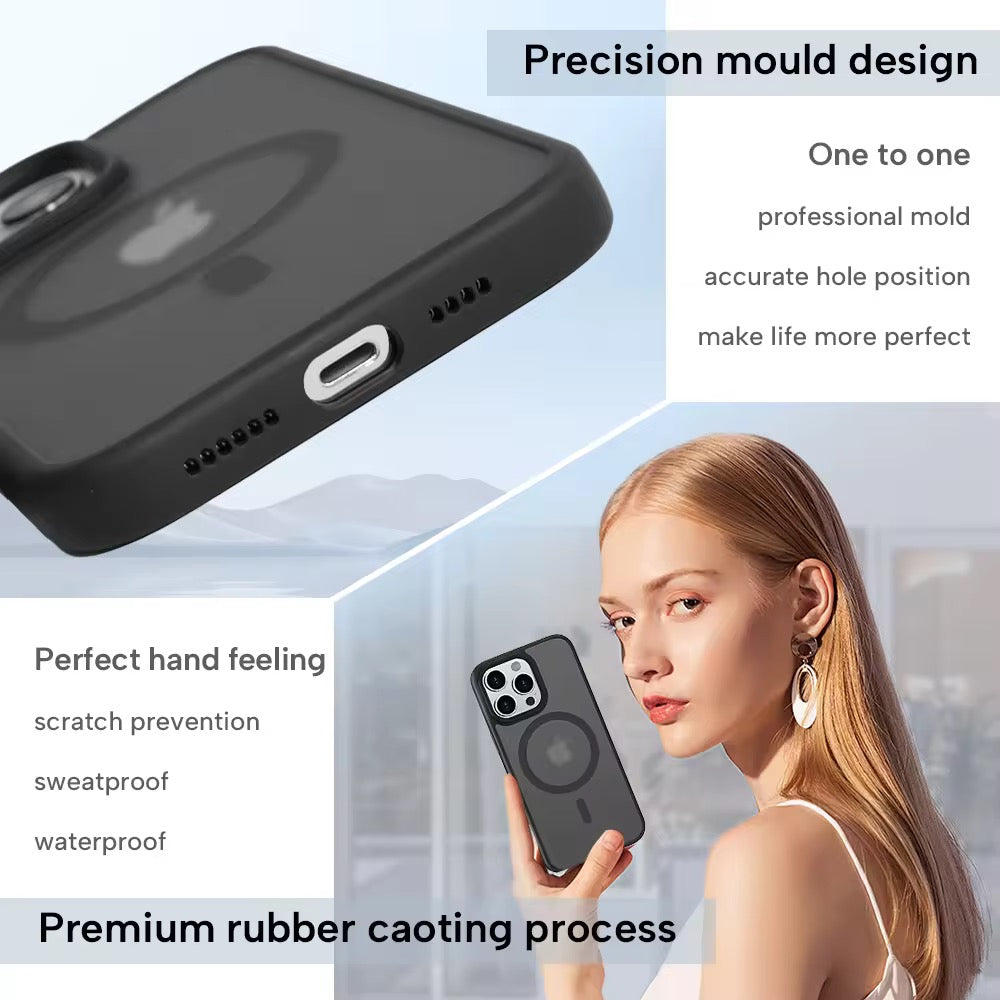 Premium Magsafe Case with Metal Camera Ring Special - Hiprotech