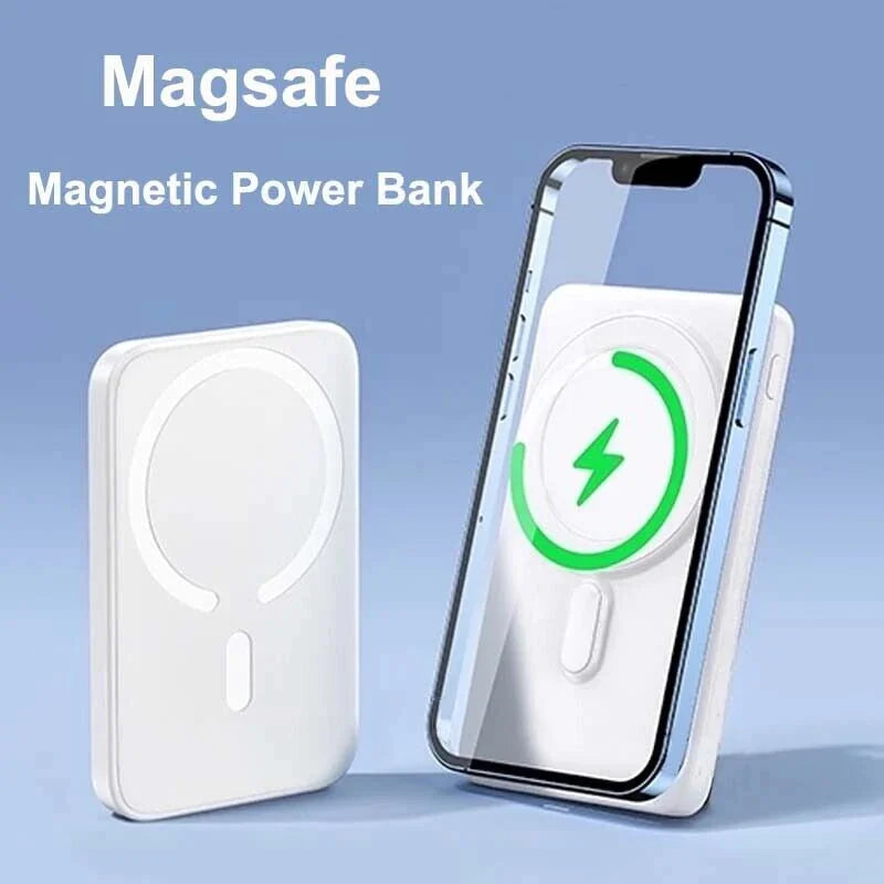 5000mAh MagSafe Wireless Power Bank – (12% OFF) - Hiprotech