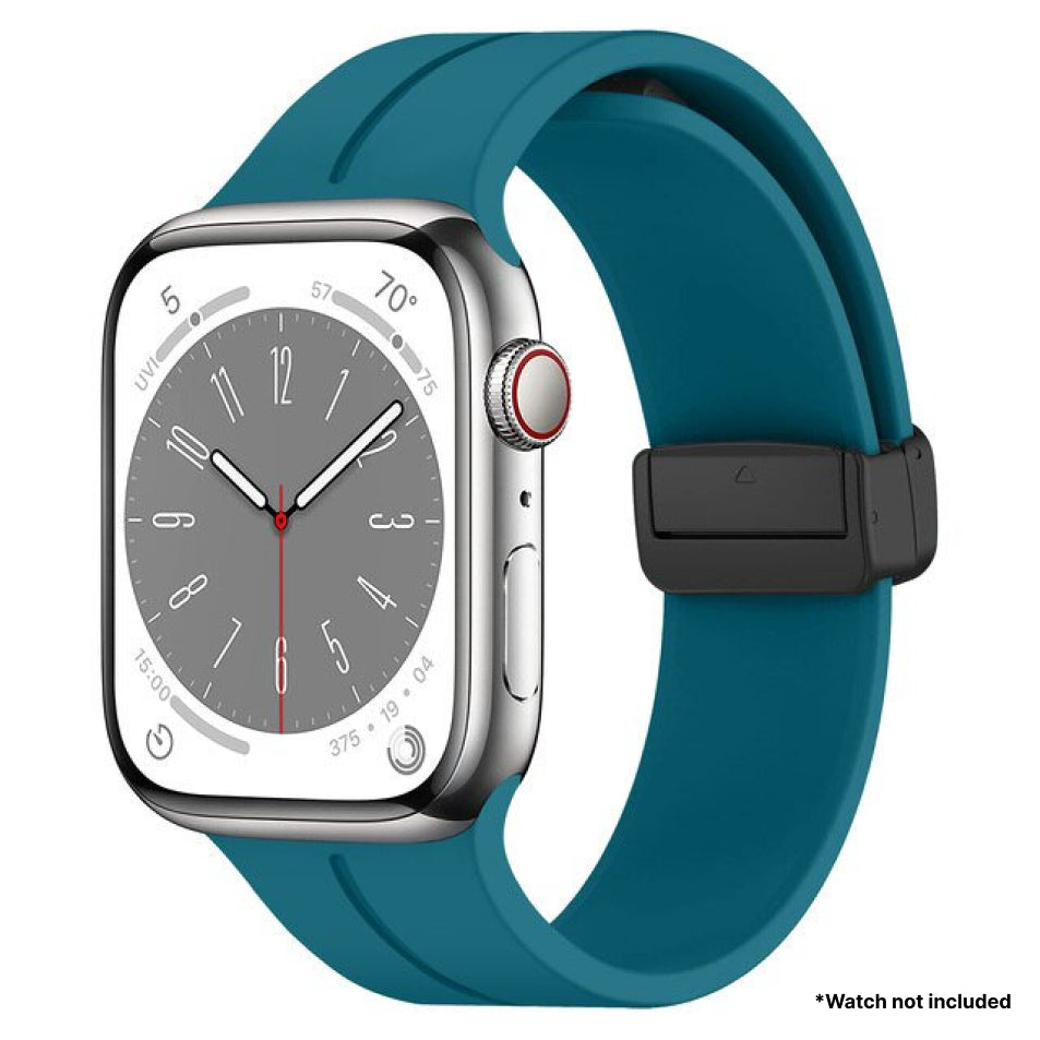 Premium Magnet Lock Strap - 42-49mm for iWatch Series 1-10, Ultra