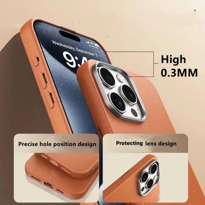 Premium TPU Leather Case for iPhone Special - Hiprotech