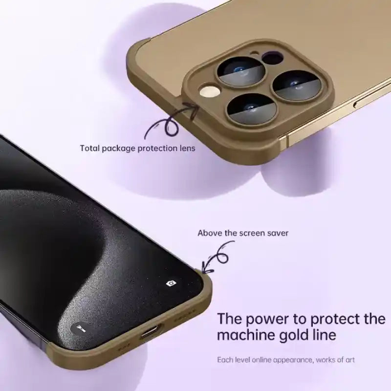 iPhone Shockproof Bumper Silicone Edge Case Cover by Hiprotech - Hiprotech