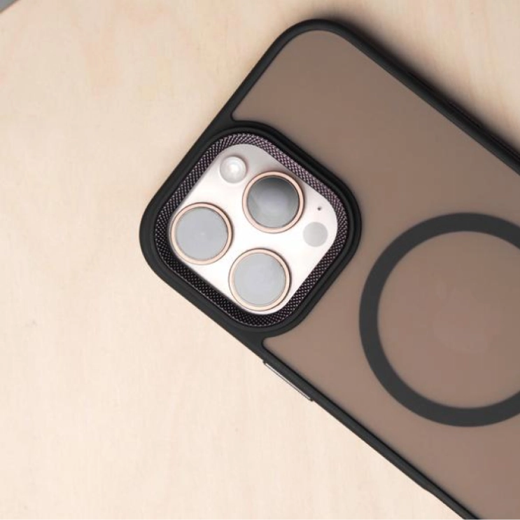 Premium Magsafe Case Cover with Metal Camera Side Protection - Hiprotech