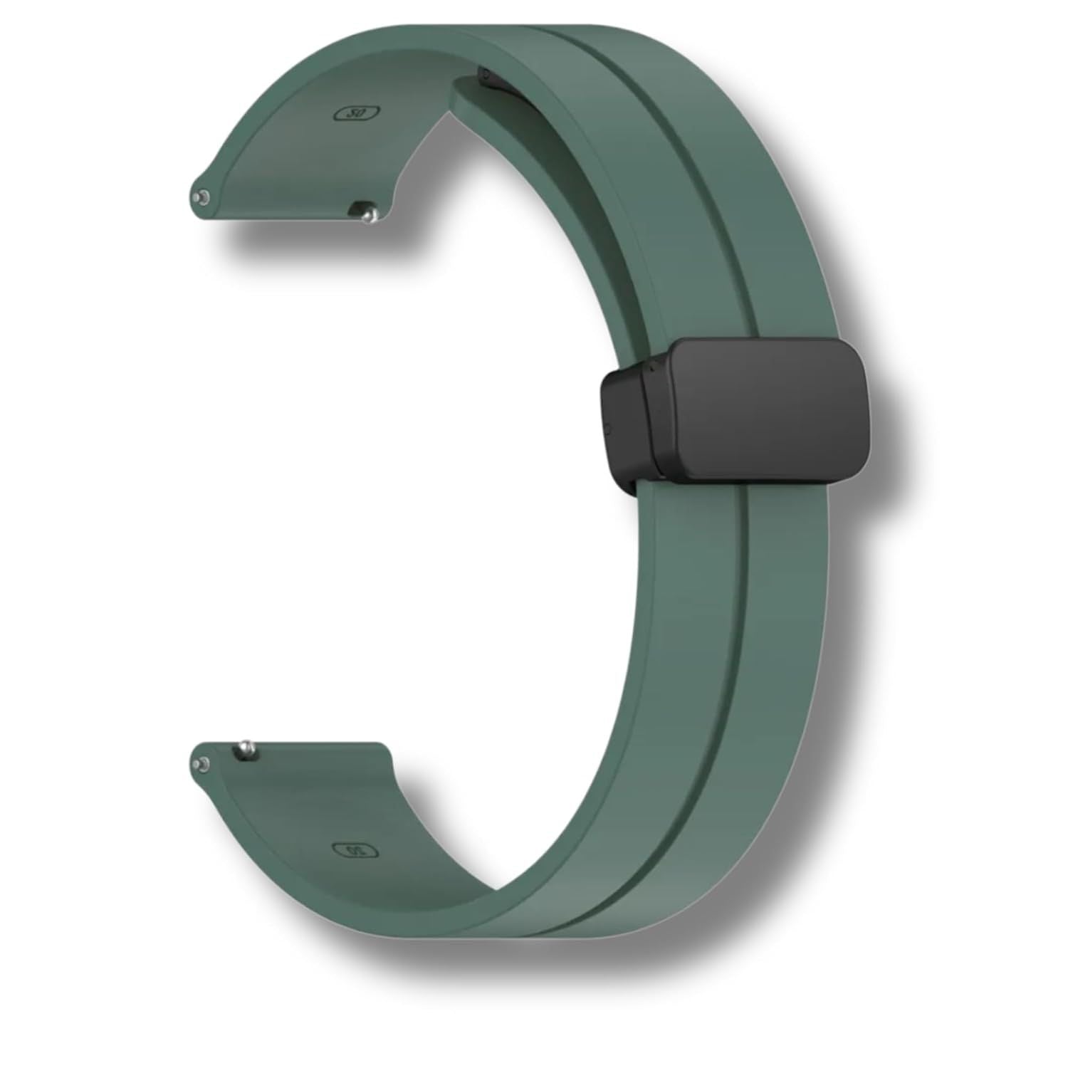 🎁 Premium Magnet Lock Strap - 42-49mm for iWatch Series 1-10, Ultra - DarkGreen