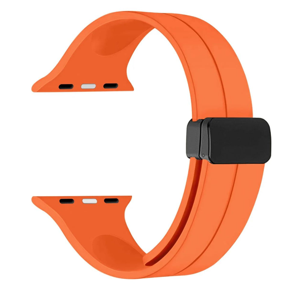 Premium Magnet Lock Strap - 42-49mm for iWatch Series 1-10, Ultra