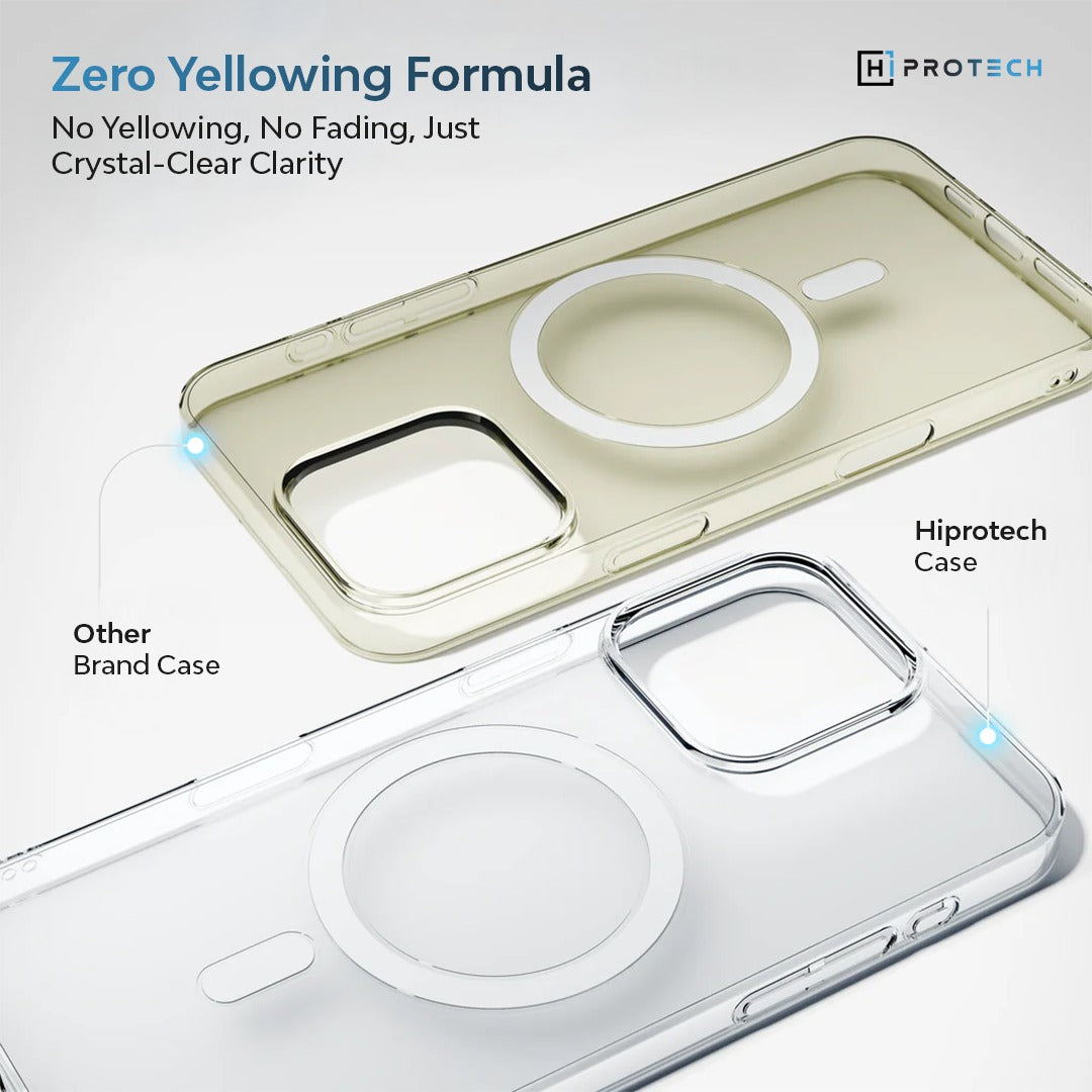 Anti-Yellow Magsafe Clear Case (Lifetime Warranty)