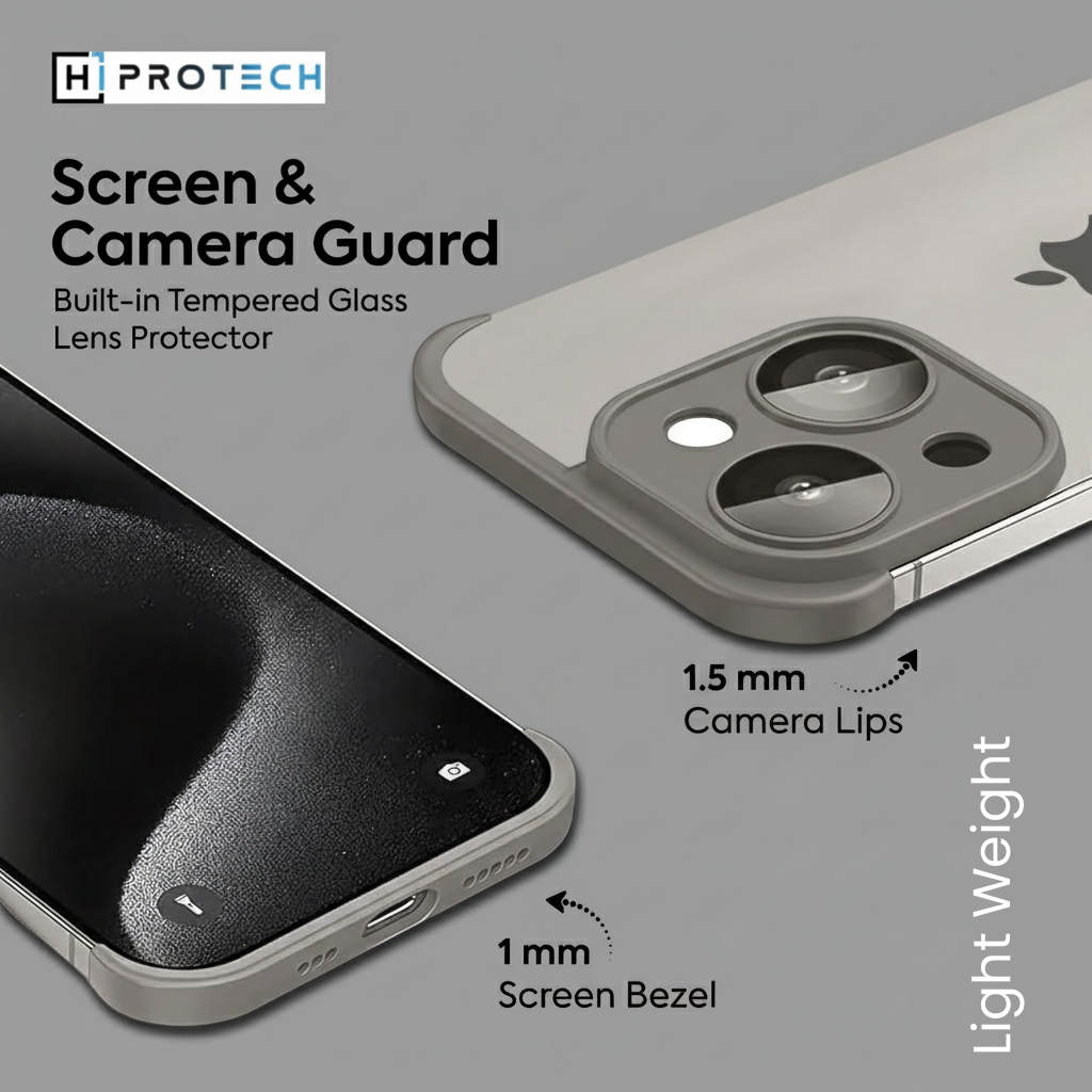 iPhone Shockproof Bumper Silicone Edge Case Cover