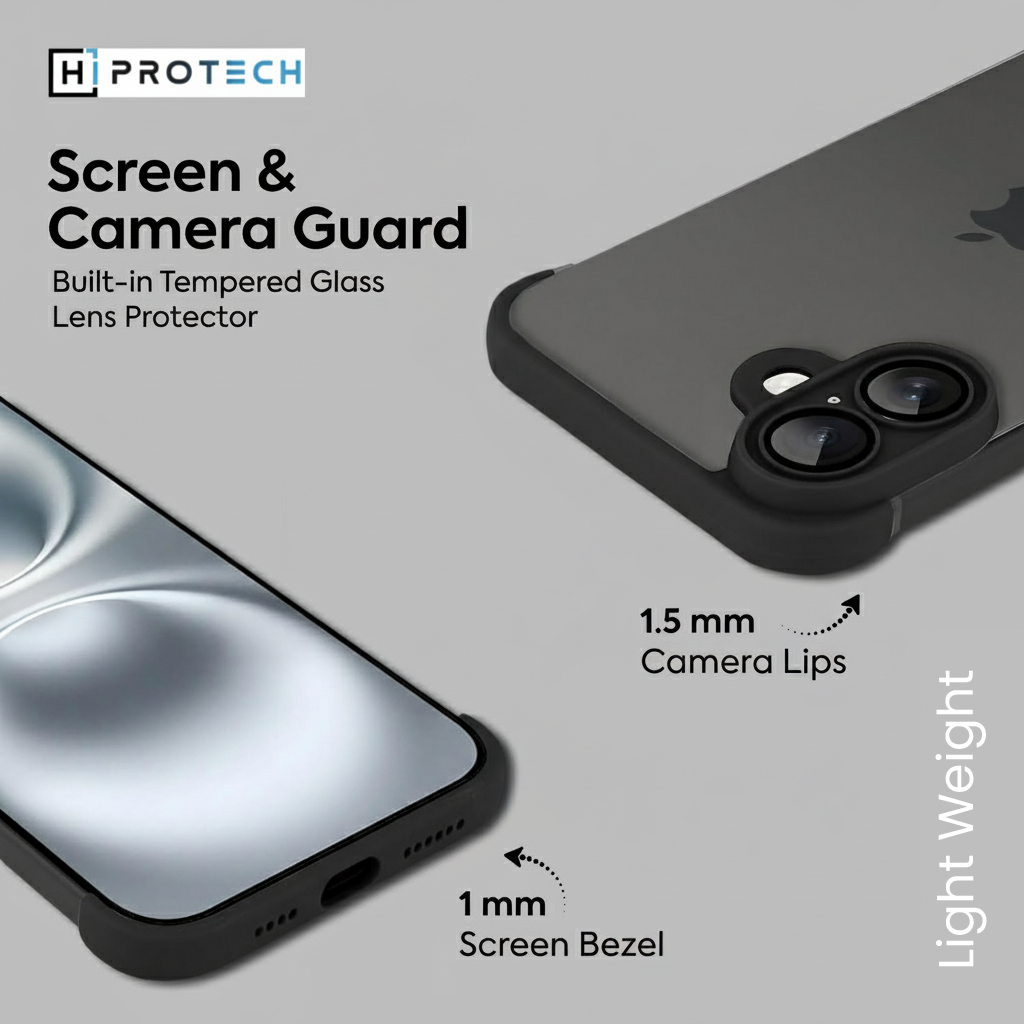 iPhone Shockproof Bumper Silicone Edge Case Cover