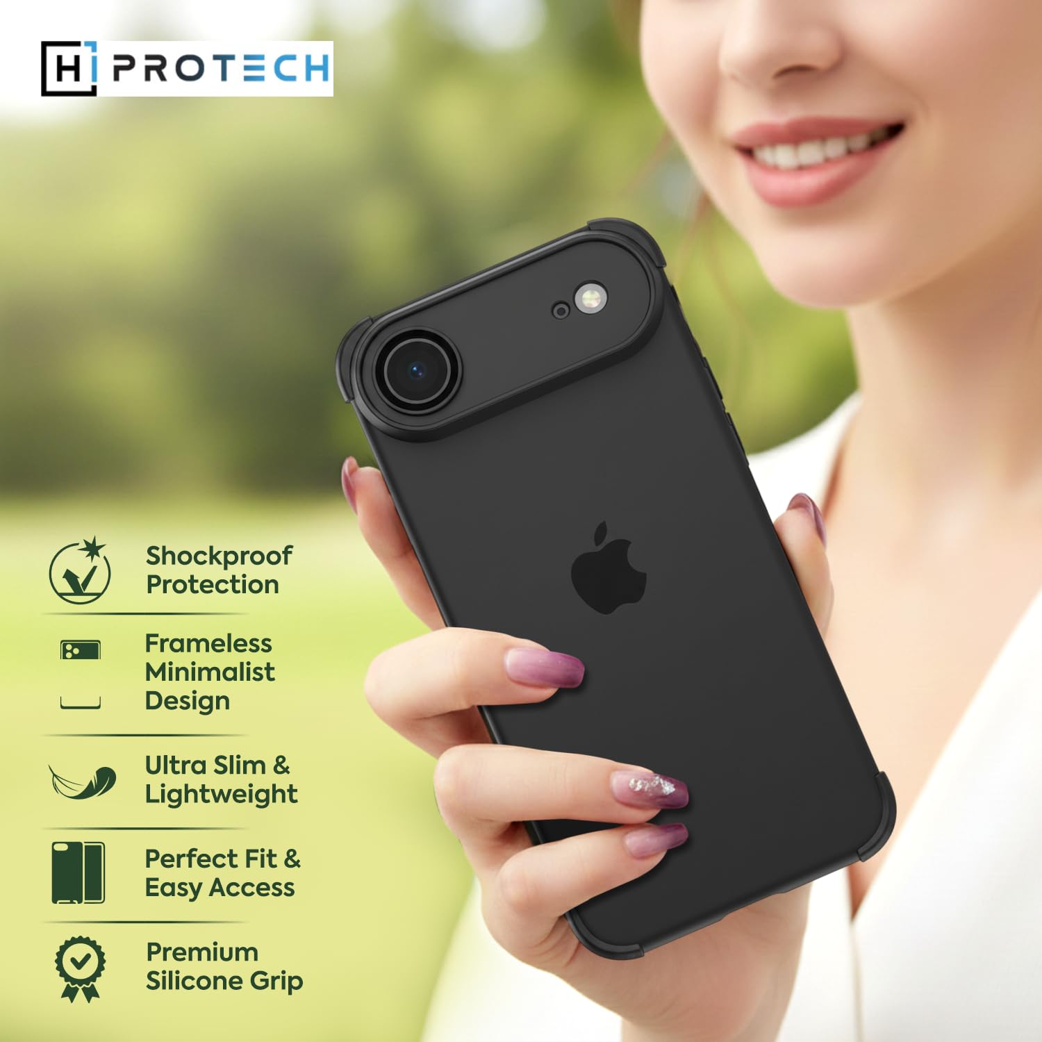 iPhone Shockproof Bumper Silicone Edge Case Cover