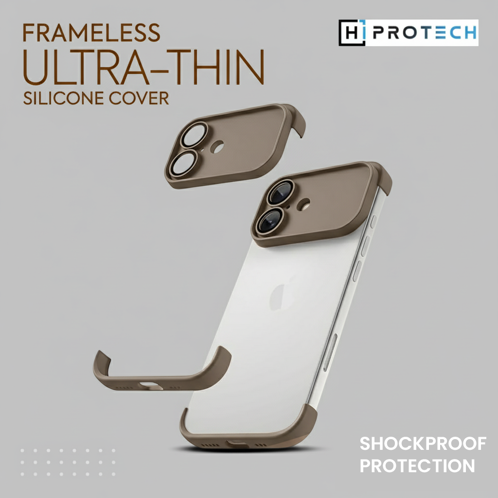 iPhone Shockproof Bumper Silicone Edge Case Cover