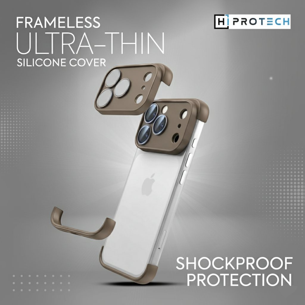 iPhone Shockproof Bumper Silicone Edge Case Cover