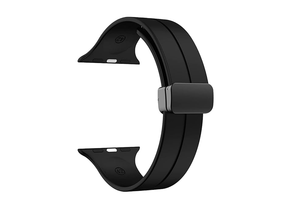 Premium Magnet Lock Strap - 42-49mm for iWatch Series 1-10, Ultra