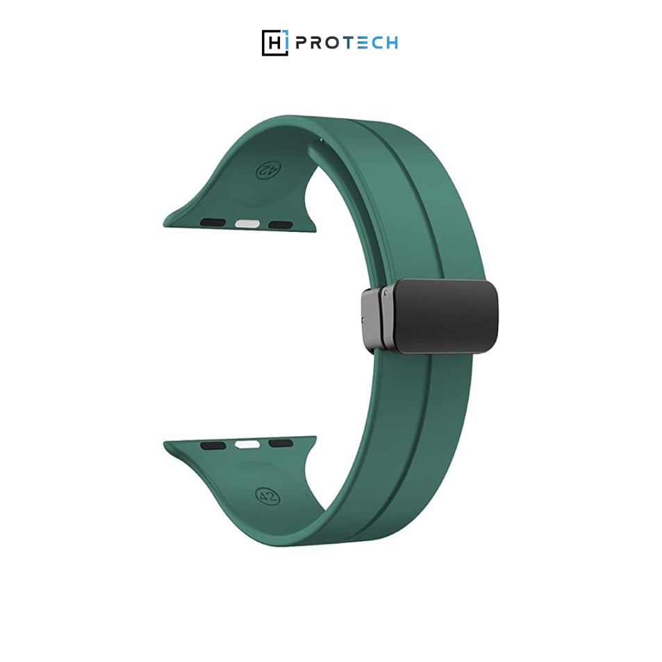 Premium Magnet Lock Strap - 42-49mm for iWatch Series 1-10, Ultra
