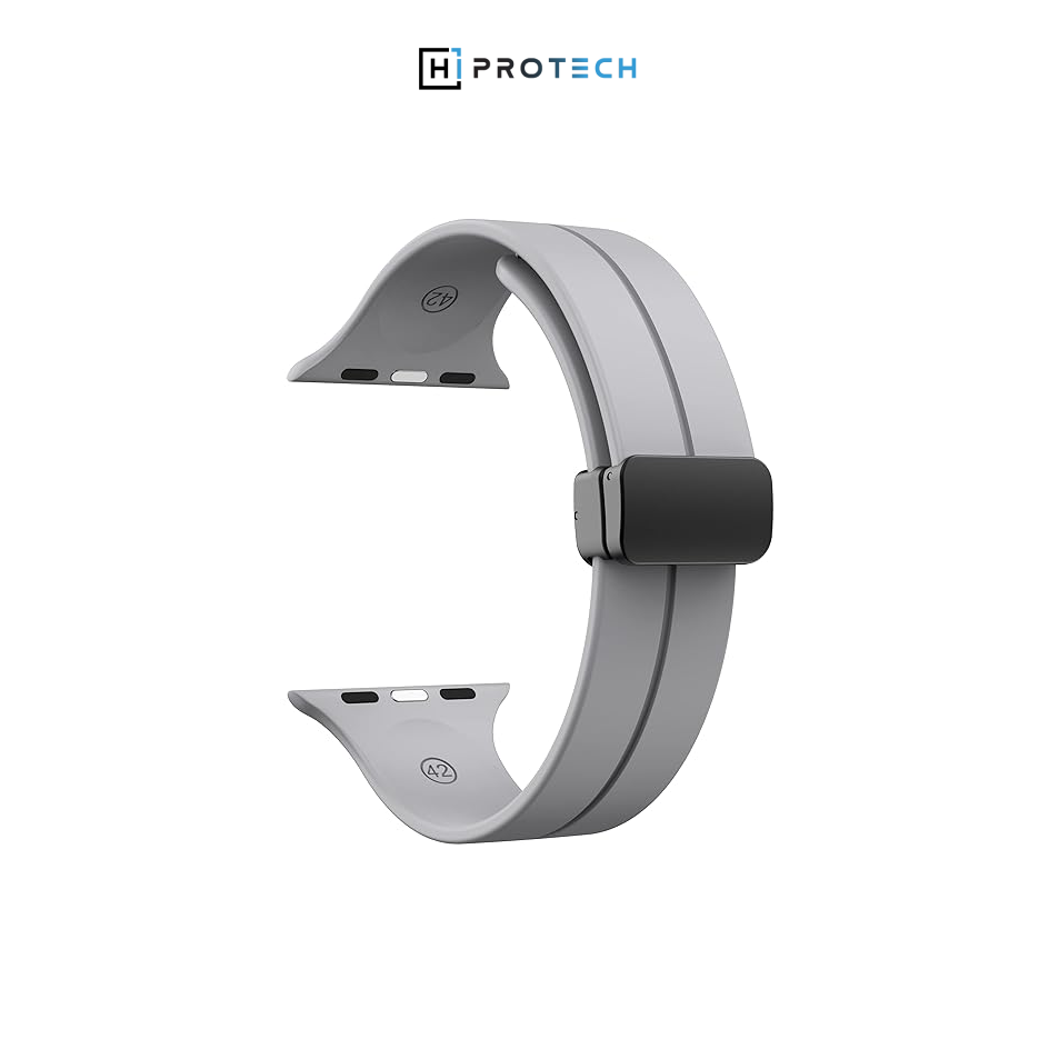 Premium Magnet Lock Strap - 42-49mm for iWatch Series 1-10, Ultra