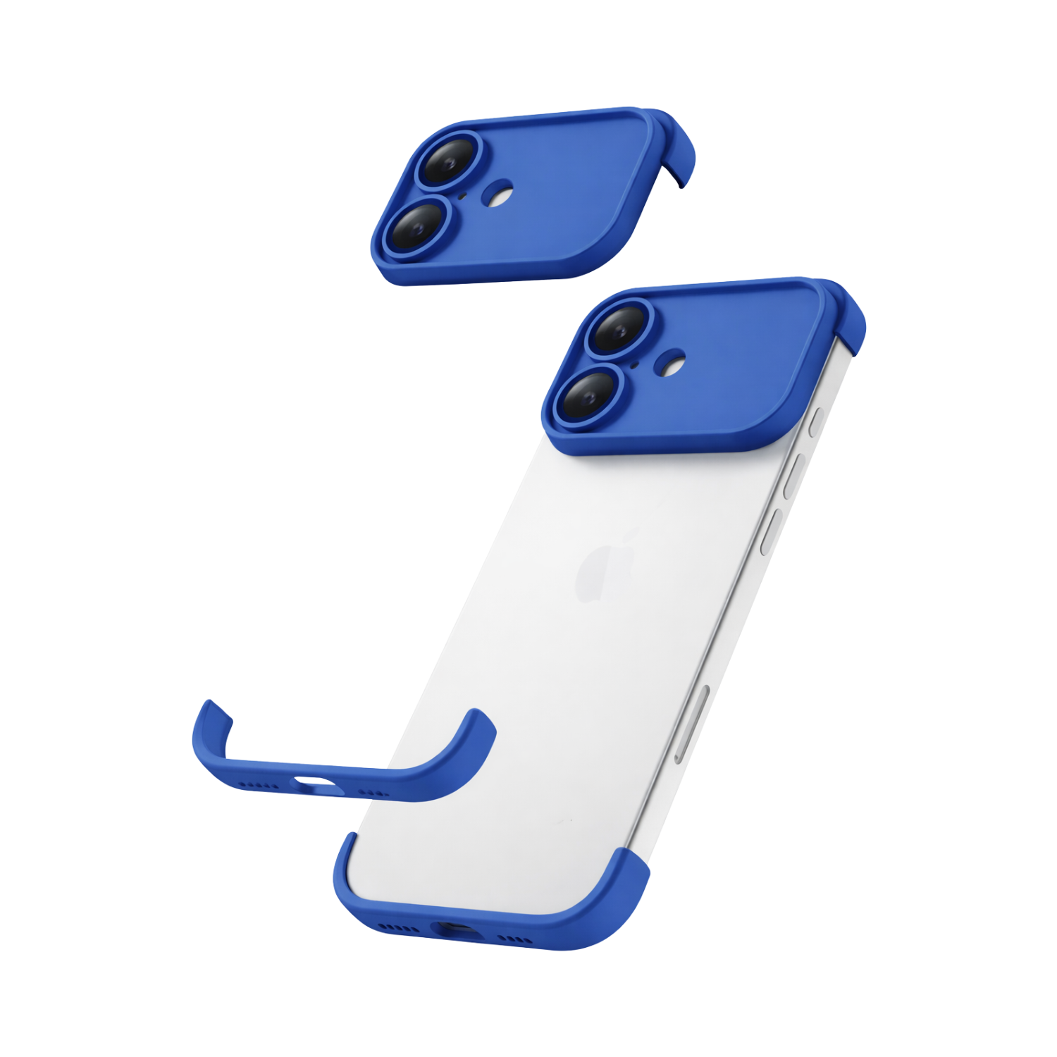 iPhone Shockproof Bumper Silicone Edge Case Cover