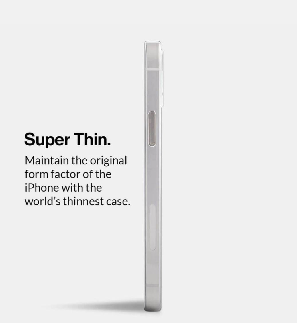 iPhone Case - World’s Thinnest Case Special - Hiprotech