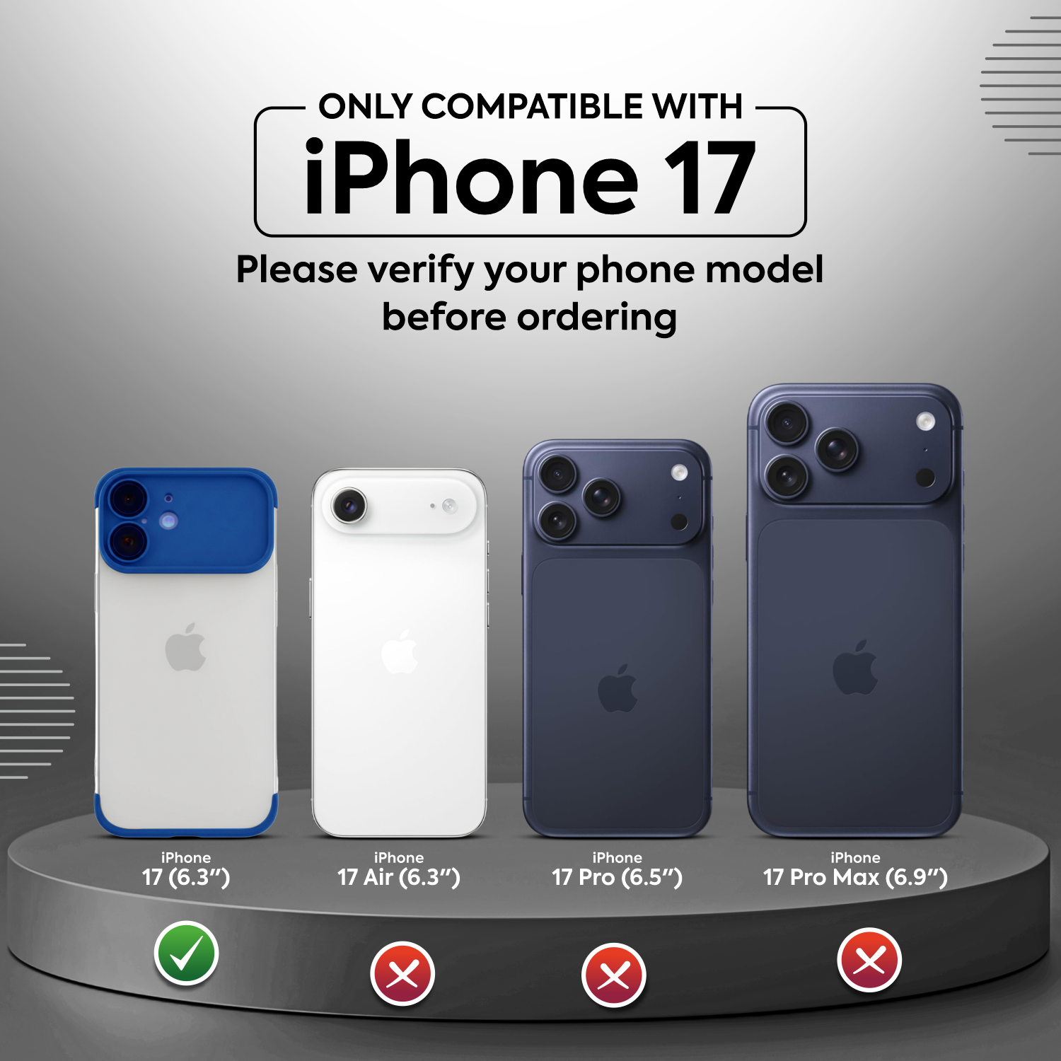 iPhone Shockproof Bumper Silicone Edge Case Cover