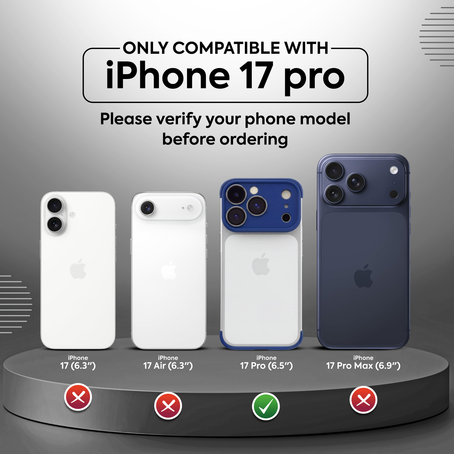 iPhone Shockproof Bumper Silicone Edge Case Cover