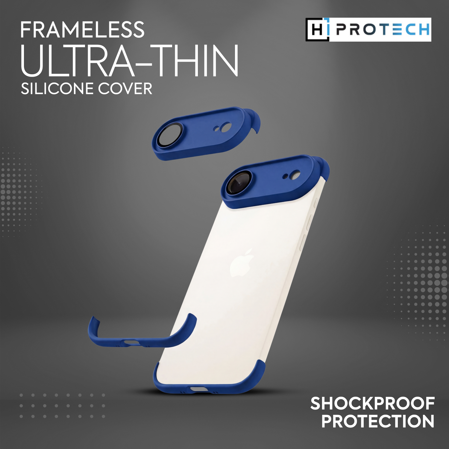 iPhone Shockproof Bumper Silicone Edge Case Cover