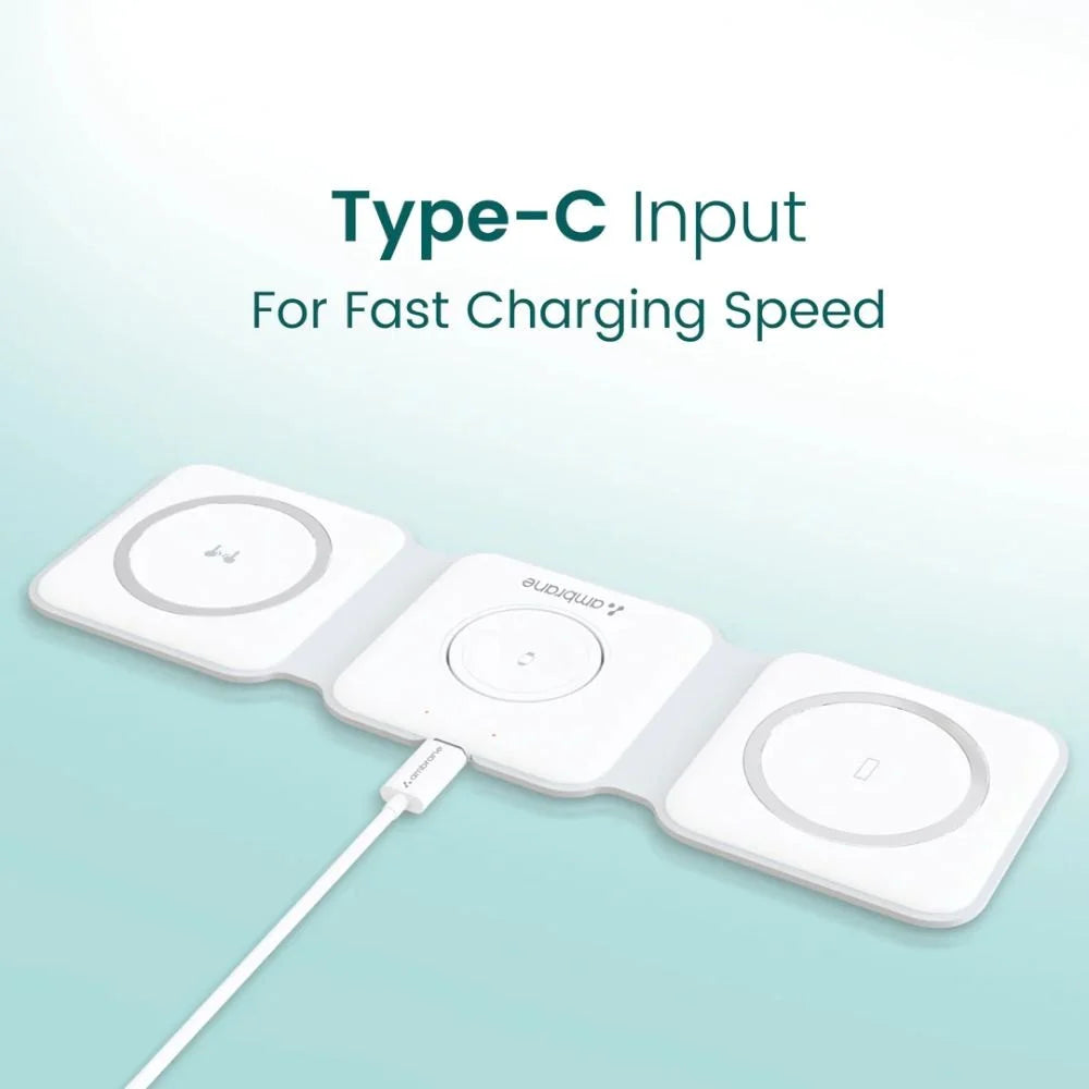 Magnetic Wireless Charger 3 in 1 (71% OFF) - Hiprotech