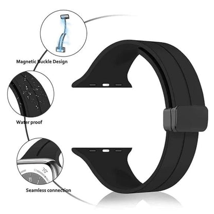 Premium Magnet Lock Strap - 42-49mm for iWatch Series 1-10, Ultra Special - Hiprotech