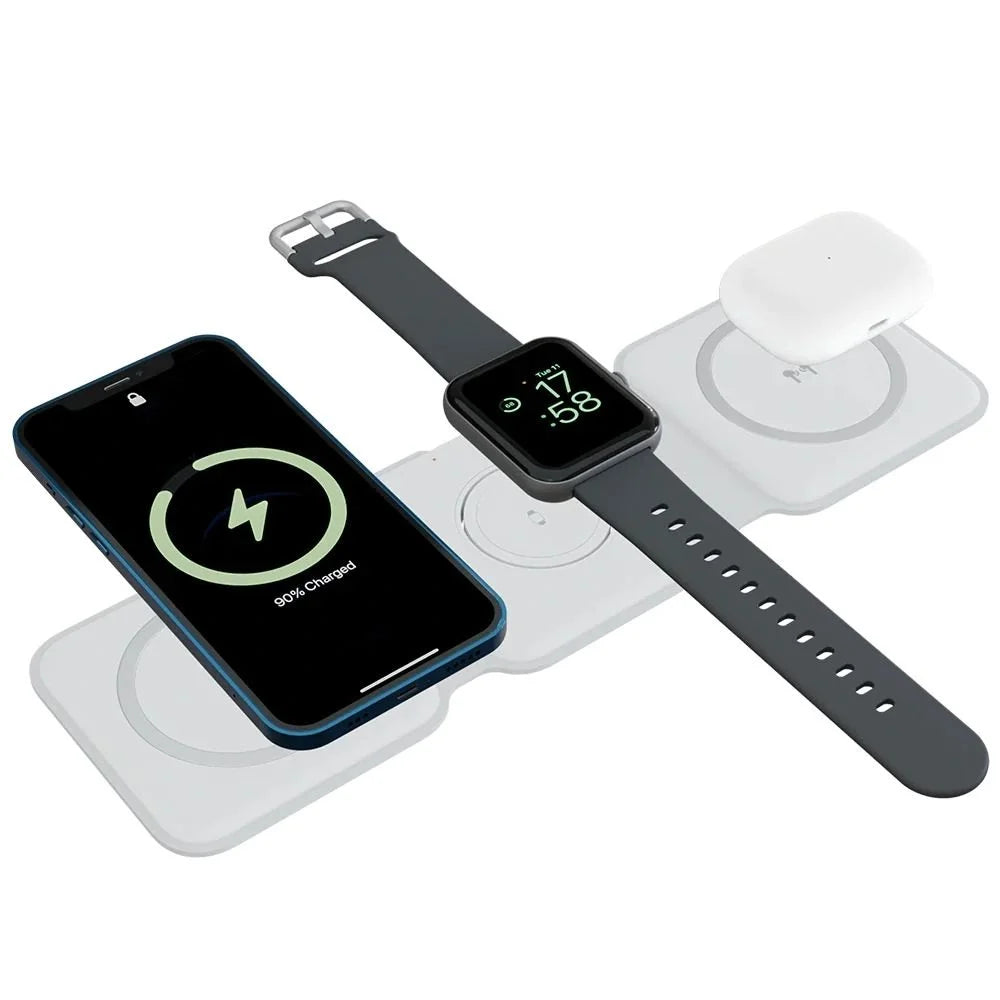 Magnetic Wireless Charger 3 in 1 (71% OFF) - Hiprotech