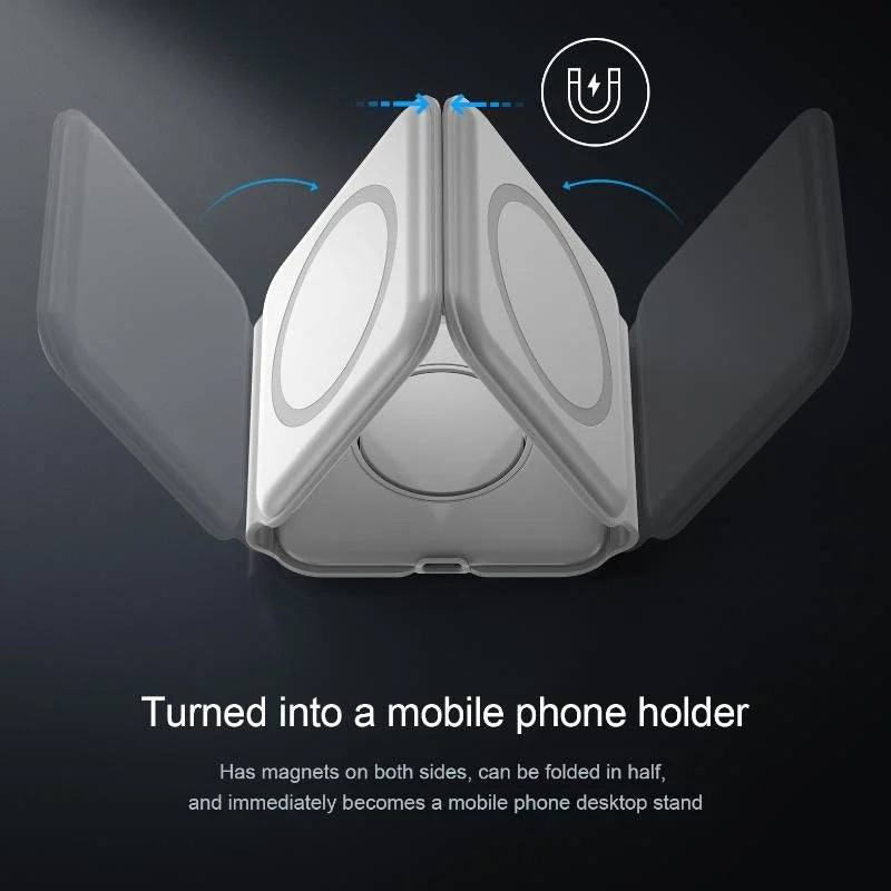 Magnetic Wireless Charger 3 in 1 (71% OFF) - Hiprotech