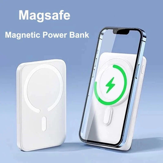5000mAh MagSafe Wireless Power Bank – (12% OFF) - Hiprotech