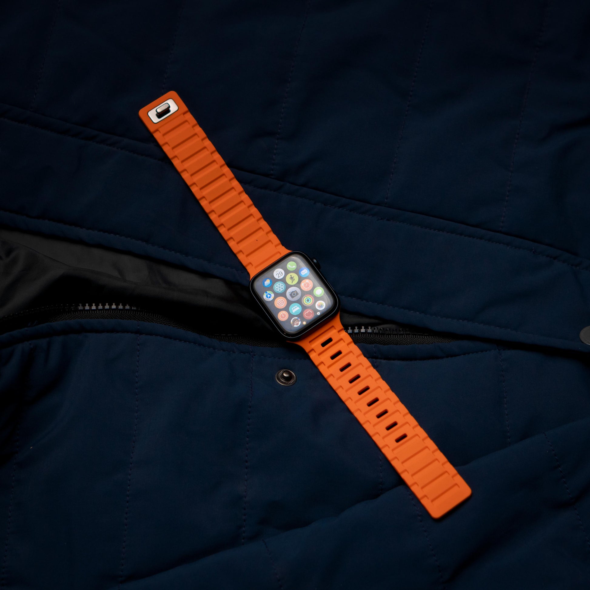 Premium Dual Silicone Magnetic Straps for Apple iWatch (42-49mm) Series 1-10, Ultra 1, 2, 3, SE Special - Hiprotech