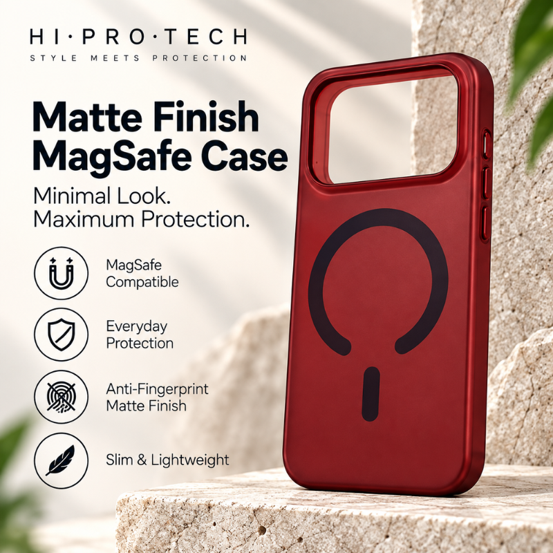 Premium Matte Finish Magsafe Case Covers