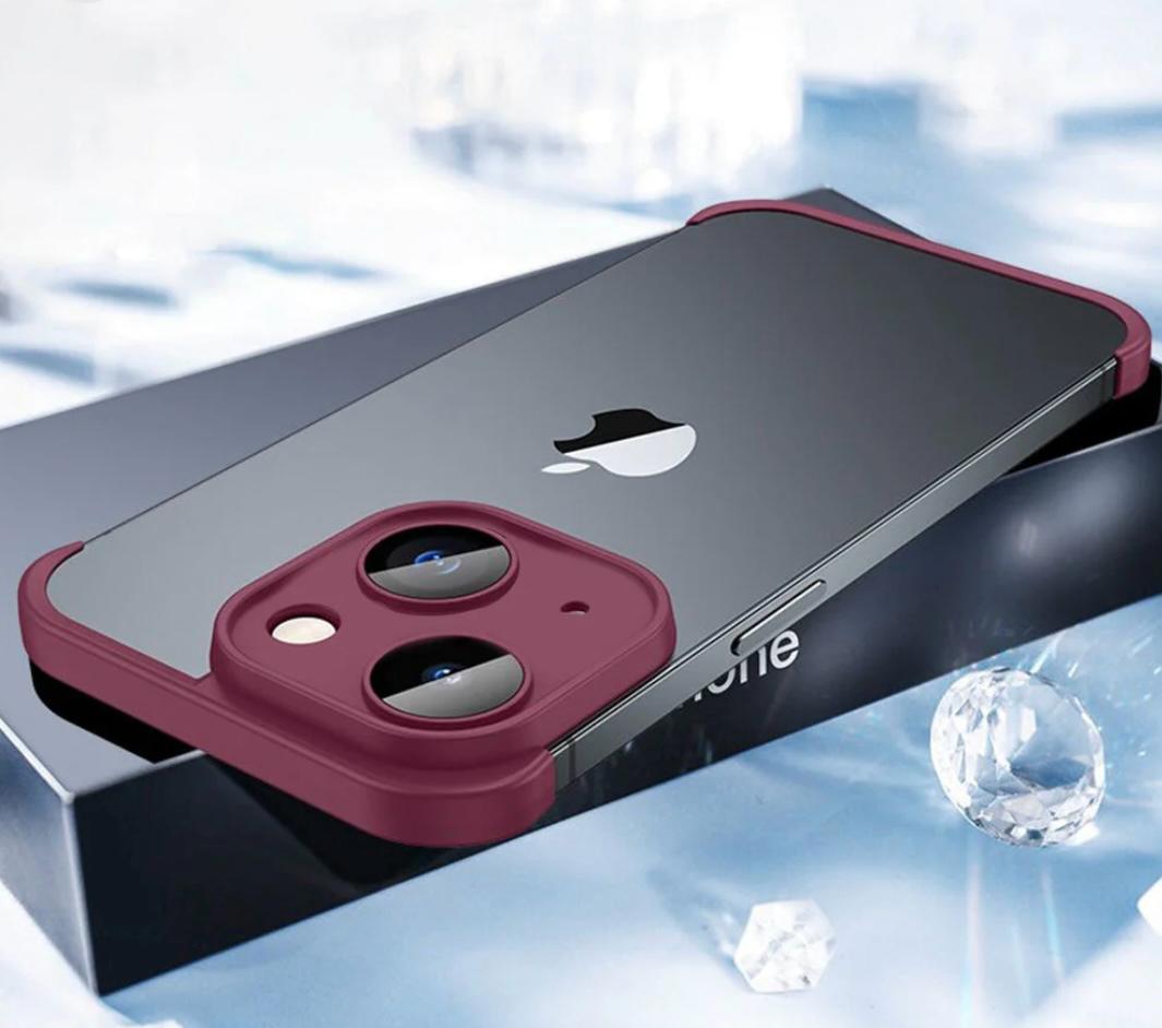 iPhone Case HiProTech- Shockproof Bumper Silicone Edge Protector