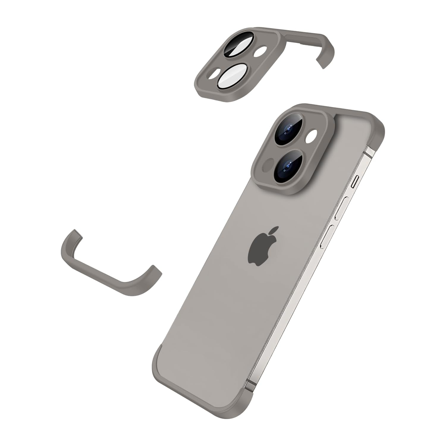 iPhone Shockproof Bumper Silicone Edge Case Cover