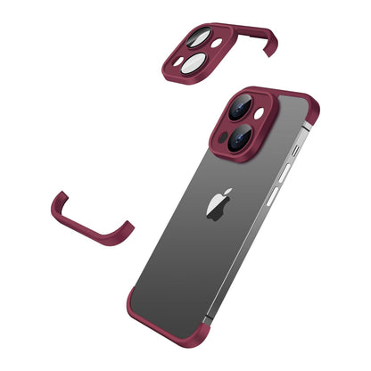 iPhone Shockproof Bumper Silicone Edge Case Cover