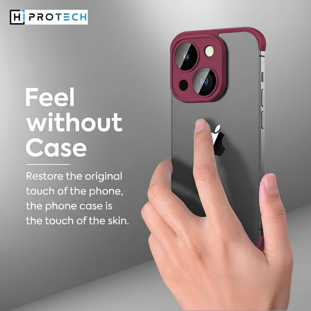 iPhone Shockproof Bumper Silicone Edge Case Cover
