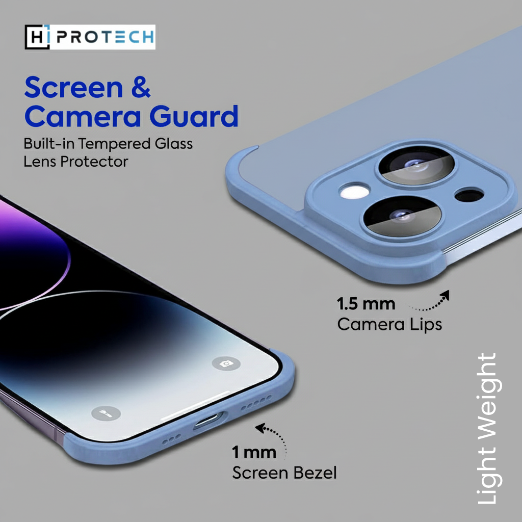 iPhone Shockproof Bumper Silicone Edge Case Cover