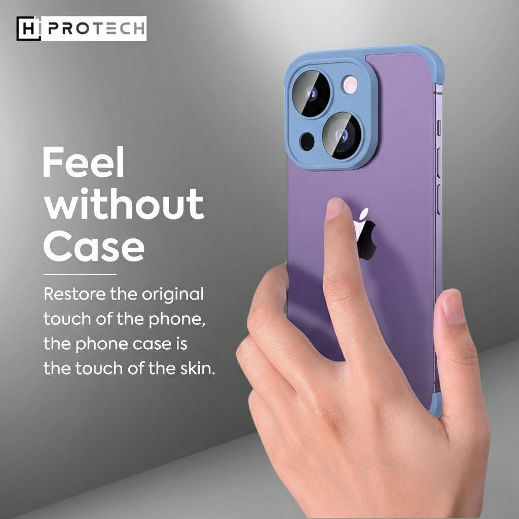 iPhone Shockproof Bumper Silicone Edge Case Cover
