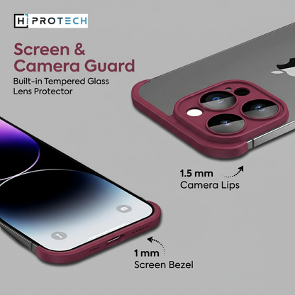 iPhone Shockproof Bumper Silicone Edge Case Cover