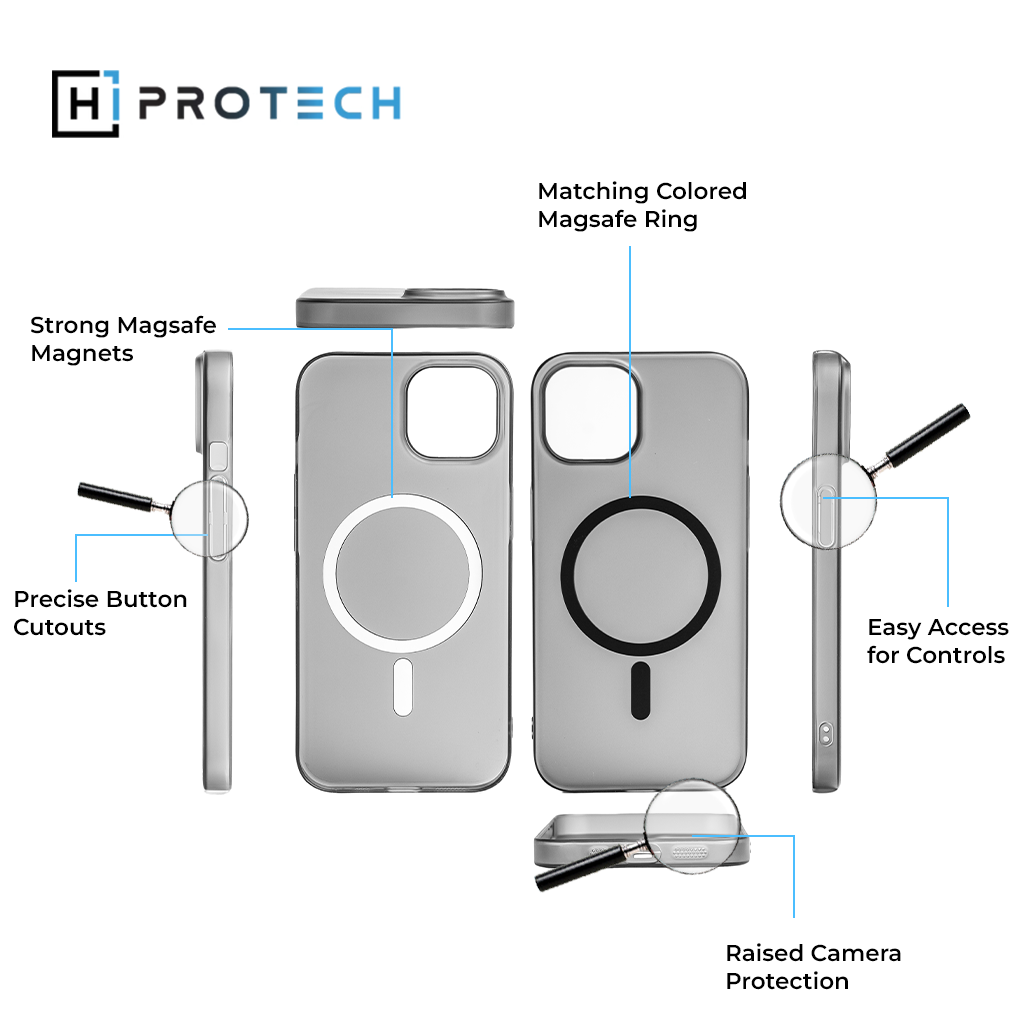 Premium Matte Finish Magsafe Case Covers