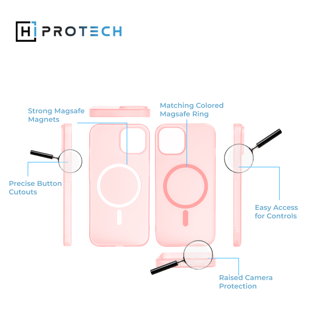 Premium Matte Finish Magsafe Case Covers