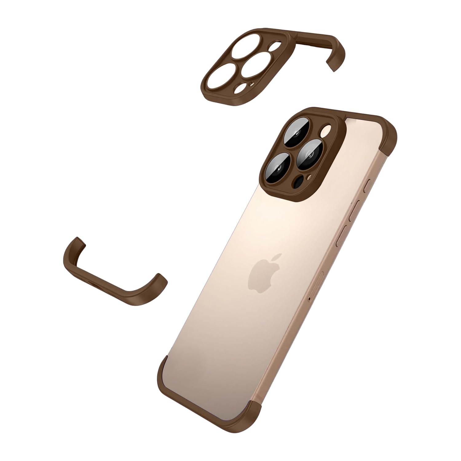 iPhone Shockproof Bumper Silicone Edge Case Cover