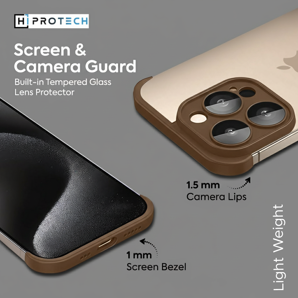 iPhone Shockproof Bumper Silicone Edge Case Cover