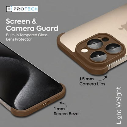 iPhone Shockproof Bumper Silicone Edge Case Cover