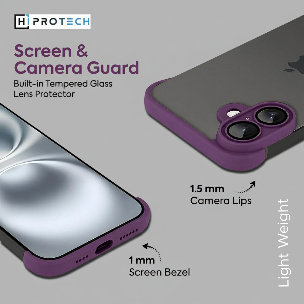 iPhone Shockproof Bumper Silicone Edge Case Cover