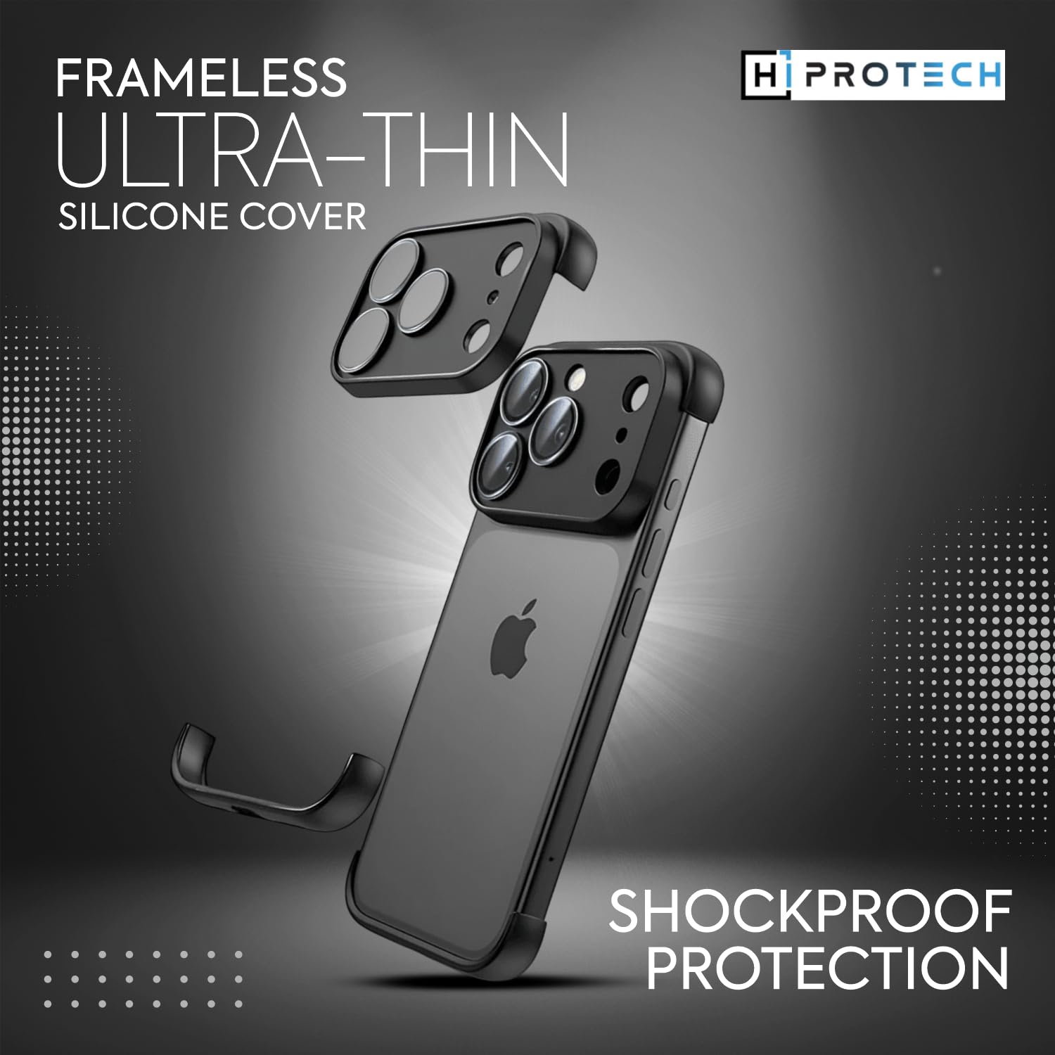 iPhone Shockproof Bumper Silicone Edge Case Cover