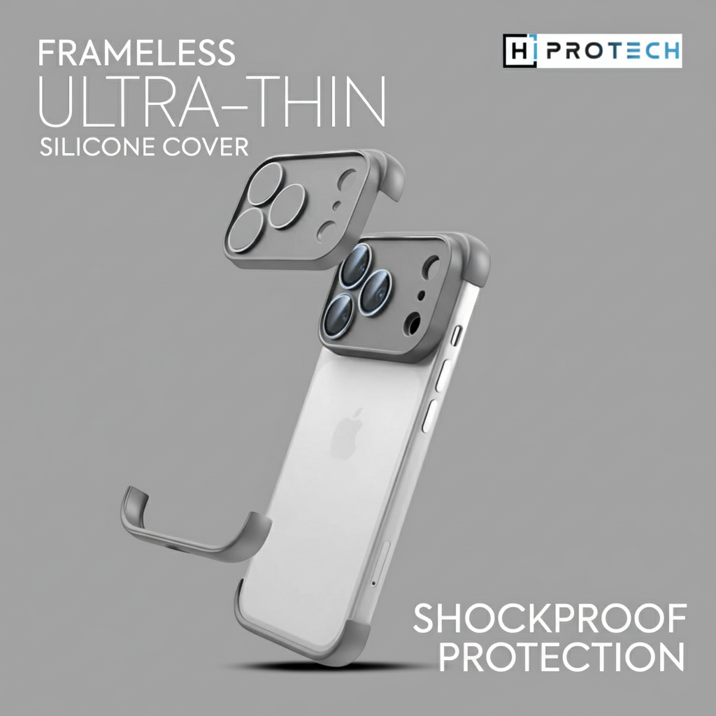 iPhone Shockproof Bumper Silicone Edge Case Cover