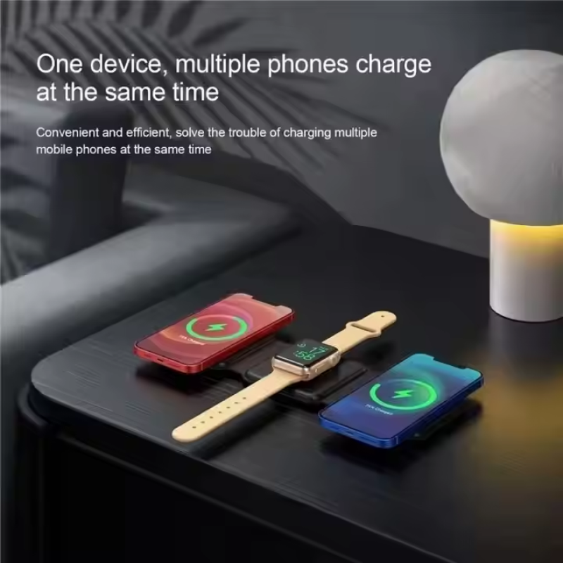 Magnetic Wireless Charger 3 in 1 (71% OFF) - Hiprotech