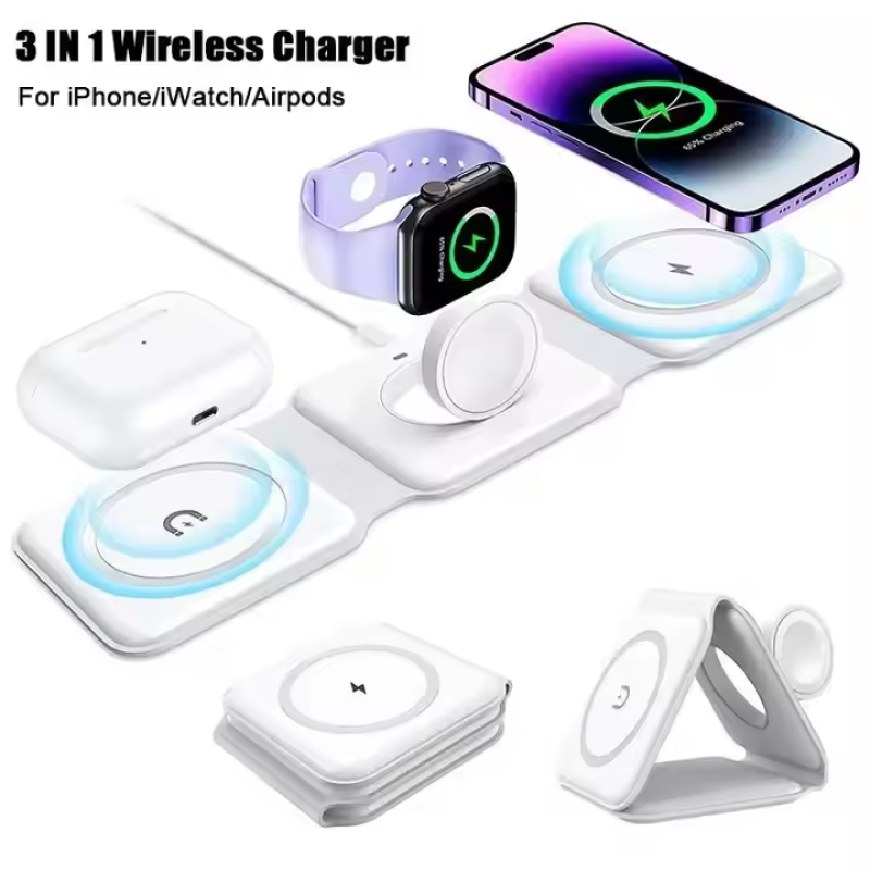 Magnetic Wireless Charger 3 in 1