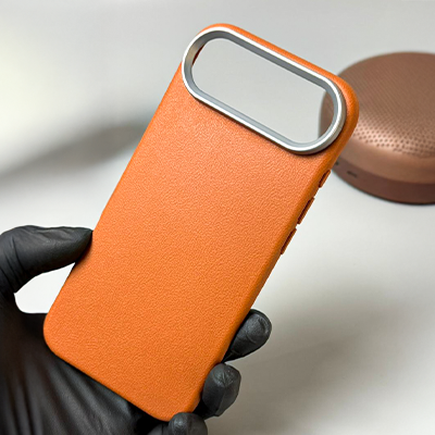 Premium TPU Leather Case Cover for iPhone