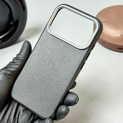 Premium TPU Leather Case Cover for iPhone